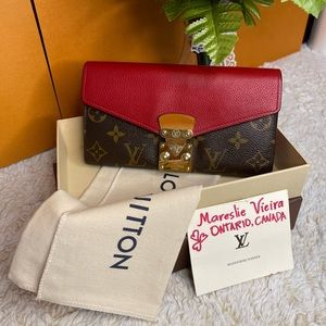 Monogram Porte Feiulle Long Bifold Wallet